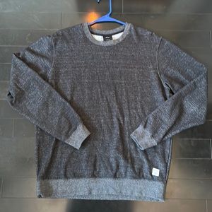 RVCA crewneck sweatshirt | Men’s Large | Heather black